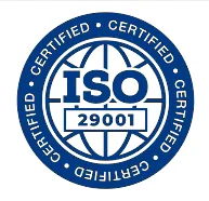 ISO 29001 certification ensures quality management, risk reduction, and operational efficiency for the oil and gas industry.