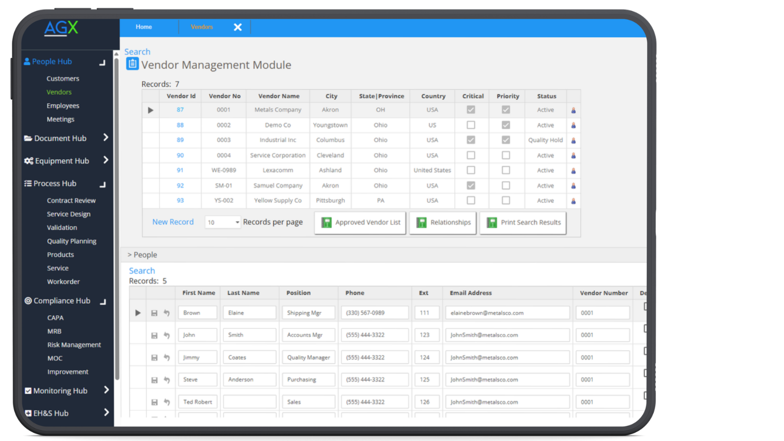 Accupoint ISO 29001 QMS software for compliance, audit tracking, and risk management in petroleum operations.