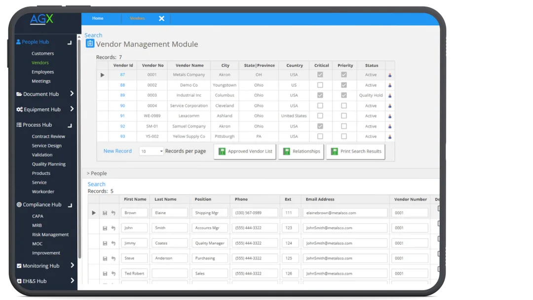 Accupoint ISO 29001 QMS software for compliance, audit tracking, and risk management in petroleum operations.