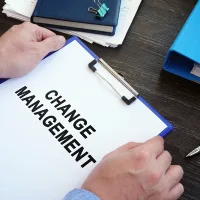 Management of Change workflow dashboard showing automated approvals and audit tracking in compliance software